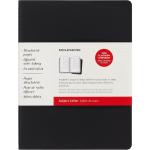 Moleskine Cahier Journal XL Subject Black/Kraft Brown Pack 2