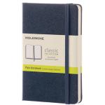 Moleskine QP012B20 Notebook Pocket - Sapphire Blue Hard Cover Plain
