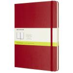 Moleskine QP092F2 Notebook XL Scarlet Red Hard Cover Plain