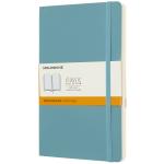 Moleskine QP616B35 Notebook Large Ruled Reef Blue Soft