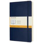 Moleskine QP616EXPB20 Notebook Large Expanded Ruled Sapphire Blue Soft