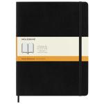 Moleskine QP621 Notebook XL Black Soft Cover Ruled