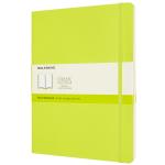 Moleskine QP623C2 Notebook XL Plain Lemon Green Soft