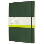 Moleskine QP623K15 Notebook XL Myrtle Green Soft Cover Plain