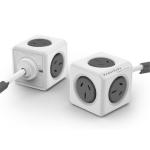ALLOCACOC 5304/AUEXPCGREY Extended 5 Outlets, 3M  Grey Powercube