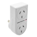 The Brute Power Co ACC-PDAVSP Vertical Moki Double Adaptor with Surge Protection