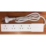 Neway 4 outlet power board with overload protection 230-240V 50Hz 10A Max.  AU/NZ SAA Approved