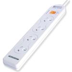 Sansai PAD-131P 4 Outlet Basic Powerboard with Master Switch