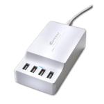 Sansai PAD-4011 4 Port USB Charging Station with Surge protection