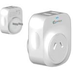 Sansai STV-3007 Outbound USB Travel Adapter - NZ / AU to Japan Plug with 2x USB-A Fast Charge Ports (2.1A)