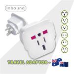 Sansai STV-8N Inbound Travel Adapter - US / UK / EU to AU / NZ Plug