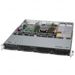 Supermicro 510P-MR Barebone, 1U, 1x LGA4189, 8 DIMM, 4x 3.5" Hot-Swap, 2x GbE, 1x PCIe 4.0 x16 FHHL, 2x PCIe 3.0 M.2 2280/22110, 2x 400W Redundant Power Supplies