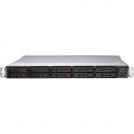 Supermicro 1114S-WTRT Barebone 1U, 1x Socket SP3, 8 DIMM, 10x 2.5" Hot-Swap, 2x 10GbE, 2x 500W Redundant Power Supplies