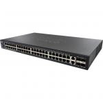 Cisco 550 Series SF550X-48MP Stackable L3 Managed Switch, PoE+, 48 Ports 10/100 (48 Ports PoE+, Max 750W), 2 Ports 10G RJ-45, 2 Ports Combo 10G RJ-45 or SFP+, Limited Lifetime Warranty