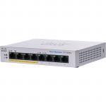 Cisco Business 110 Series CBS110-8PP-D Unmanaged Switch, PoE, 8 Ports GbE RJ-45 (4 Ports PoE, Max 32W), Desktop, Fanless, Limited Lifetime Warranty