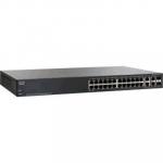 Cisco 300 Series SG300-28 L3 Managed Switch, 26 Ports GbE, 2 Ports GbE Combo RJ-45 or SFP, Limited Lifetime Warranty