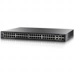 Cisco 300 Series SG300-52MP L3 Managed Switch, 50 Ports GbE (48 Ports PoE+, Max 740W), 2 Ports GbE Combo RJ-45 or SFP, Limited Lifetime Warranty
