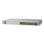 Cisco Catalyst WS-C2960L-24PS-LL, 24-Port Gigabit Layer 2 Managed PoE Switch with 24x PoE/PoE+ (Max 195W), 4x 1G SFP Uplinks