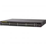 Cisco 350 Series SG350-52MP L3 Managed Switch, PoE+, 48 Port GbE (48 Ports PoE+, Max 750W), 2 Ports SFP, 2 Ports GbE Combo RJ-45 or SFP, Limited Lifetime Warranty