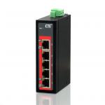 CTC UNION Compact size, Non-managed 5-port 10/100-TX Copper Switch, minus 40  C to 75  C