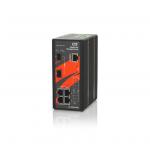 CTC Union Managed Switch 4x 10/100/1000Base-T(X) plus 4x 100/1000Base-X SFP (Total 8 Ports),minus 40  to 75 C.