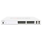 Fortinet FortiSwitch 124E-PoE Ethernet Switch - 24 Ports - Manageable - 2 Layer Supported - Modular - 1U