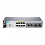 HPE 2530 8 PoE+ L2 Managed Ethernet Switch, 8 Port RJ-45 10/100 PoE+, (67W Total Budget), 2 Port Combo (1G RJ-45 or SFP), Lifetime Warranty