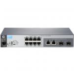 HPE 2530 8G L2 Managed Ethernet Switch, 8 Port RJ-45 GbE, 2 Port Combo (1G RJ-45 or SFP), Lifetime Warranty