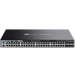 TP-Link Omada SG6654X 54-Port 10G Stackable L3 Managed Switch - 10G SFP+ x6, 1GbE x48