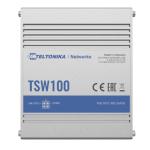 Teltonika TSW100 5-Port Gigabit Unmanaged Industrial PoE Switch with 4-Port 802.3af/at PoE (Max 120W)