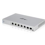 Ubiquiti UniFi XG Switch US-XG-6POE 6 Ports 10-Gigabit Managed PoE++ Switch with 4 x 802.3bt PoE++ (Max 240W), 4 x 10G RJ45, 2 x 10G SFP+