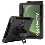Armor-X (RIN-Series ) Ultra 3 Layers Shockproof Tablet Case for Samsung Galaxy  Active5 Pro  10.1" (SM-X350 / SM-X356 ) with Hand Strap