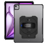 Armor-X (DAN Series) Ultra Slim 4 Corner Anti-Impact Tablet Case With X-DOCK Modular Eco-System with Shoulder Strap for iPad Air  13" ( M2 /M3)  Only,Supports Apple Pencil Pro Wireless Charging