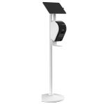 Bouncepad BP-COR-FBR-W Core Floorstanding + Brother Printer Mount - White