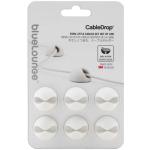 BlueLounge CD-WH CABLEDROP WHITE Blue Lounge Design CableDrop Cable Management System - Muted
