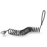 Compulocks COM-COIL-B Universal Coiled Security Cable Black