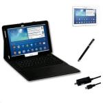 mbeat Galaxy Tab 3 10.1 inch Keyboard folio case & accessories kit -Black