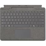 Microsoft Surface for Business ( Platinum ) Type Cover Keyboard with Storage Slot for Surface Pro 11/10/9/8