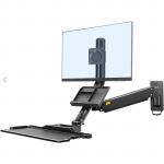 North Bayou Wall Mounted Standing Workstation for 19"-27"  Screens NB-MB32 75 x 75, 100 x 100mm 2-9 kg