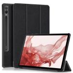 NICE Slim Light Cover -(Black)  Hard Shell Folio Case for Galaxy Tab S9 FE  11"   (SM-X510 & SM-X-516)