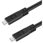 Newnex U4SLC01C01-050 USB 3.1 USB-C to USB-C (6.3mm OD) C Male Straight to C Male Straight - 5m