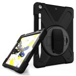 NZSTEM For Samsung Galaxy Tab A9+ Black Tough Cover Shock Proof Case Fit SM-X210,SM-X215 and SM-X216 Shock Proof Tough Case Cover Protector with Stylus / Pencil Holder, Designed by NZSTEM