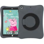 NZSTEM For iPad 9.7 Grey/Black Soft handle Tablet Case Fit 5th & 6th iPad, iPad Air 1 & 2, 2017 - 2018, Soft Case Protector For School Kids - Designed by NZSTEM