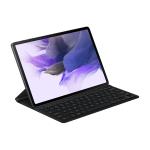 Samsung Galaxy Tab  S8+ / S7 FE Slim Keyboard Book Cover (No TrackPad ) - Black (Also Fit  Galaxy Tab S7 Plus- require firmware update to the latest version )