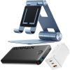 PB Tablet Essential Bundle Pack - with Satechi R1 Mobile Stand + 65W Baseus GaN Wall Charger + Anker 10000mAh Power Bank PB Tablet Essential Bundle Pack - with Satechi R1 Mobile Stand + 65W Baseus GaN Wall Charger + Anker 10000mAh Power Bank