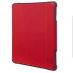 STM Dux Plus Duo Case for iPad 10.2" (9th - 8th & 7th  Gen) - Red