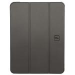 Tucano Satin Folio Case ( Black ) for iPad 11" A16  &  10th Gen 10.9" (2022) The Satin cover has an internal compartment to store your Apple Pencil - Military standard test approved