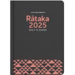 Tuhi Diar B5 Day Per Page Premium Rataka Black/Rose Gold 2025
