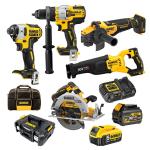 Dewalt 18V XR With Flexvolt Advantage 5 Piece Combination Kit - 5.0Ah/6.0Ah