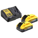 Dewalt 18V Compact Twin Kit - 5.0Ah Powerstack